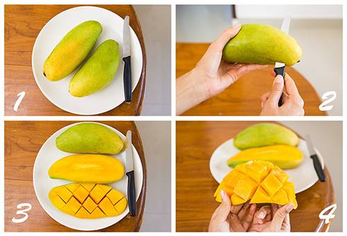Mangon tarjoilumenetelmä