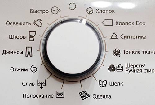 Các chế độ giặt trong máy giặt