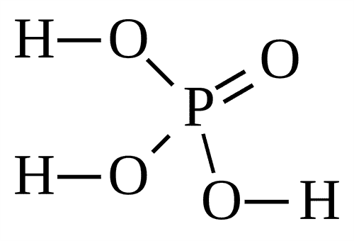 Fosforskābes formula