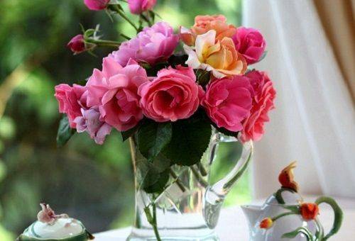 blomster i en vase