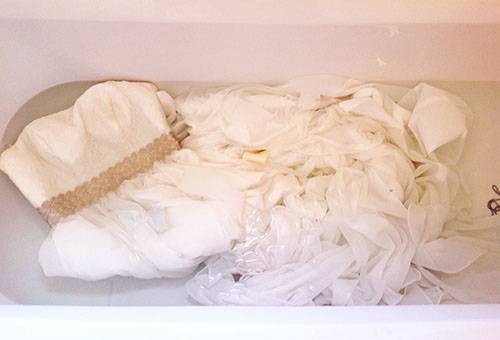 Ручно прање венчаница