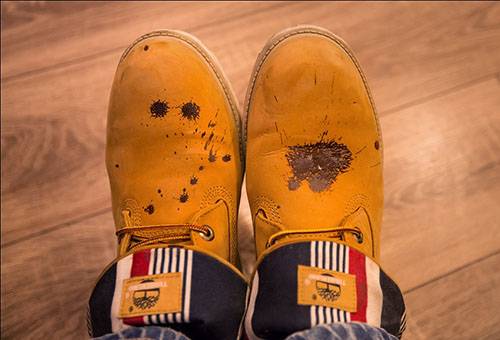 Prljave Nubuk cipele