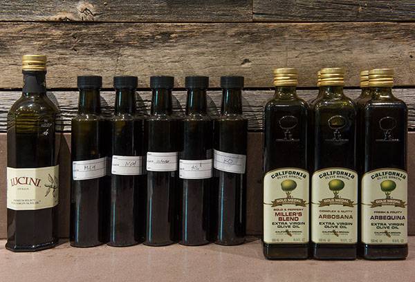 Opbevaring af olivenolie