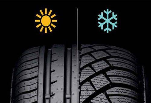 neumáticos de verano e invierno