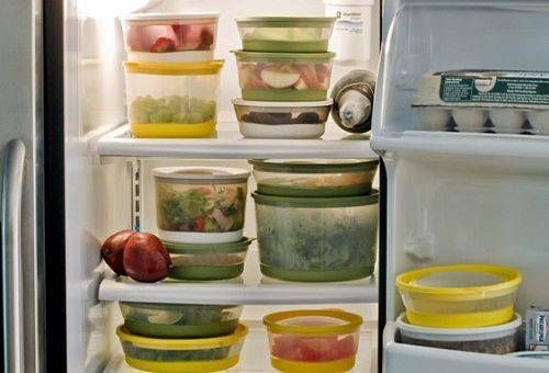 jedlo v chladničke