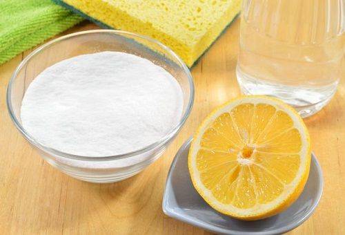 soda eddike og citron