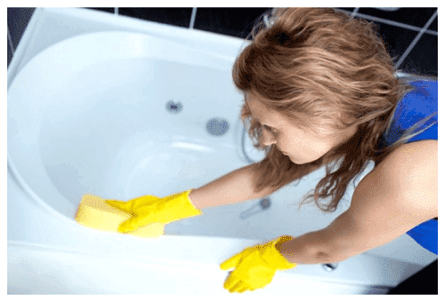 rengøring af bad
