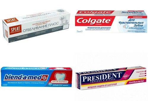 toothpastes