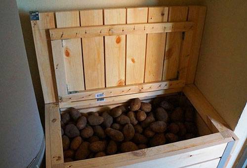 صندوق تخزين البطاطس