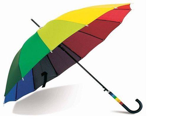 Kolorowy parasol
