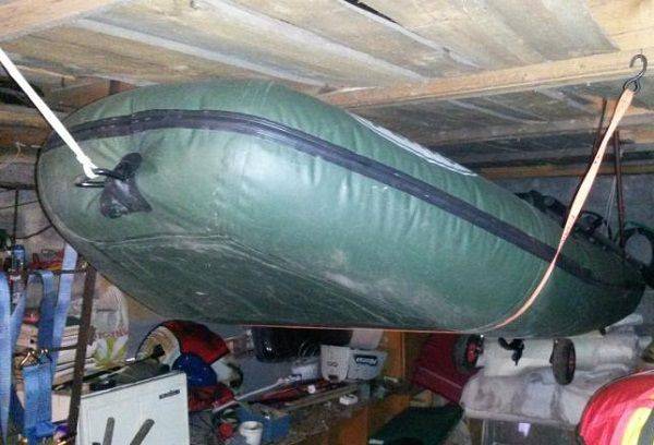 PVC hängande båt