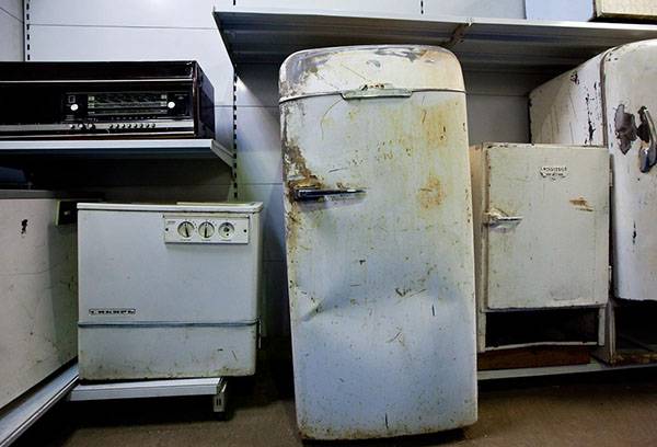 Old idle household appliances