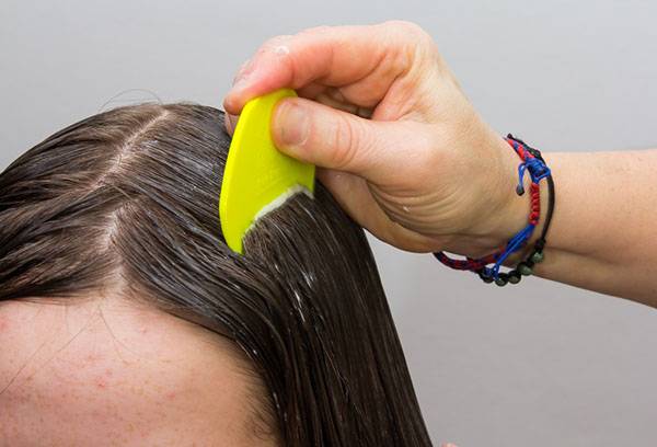 Použití přípravku na pedikulózu na vlasy