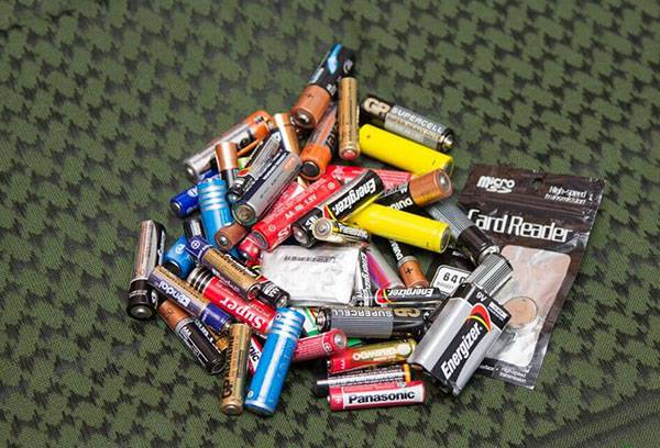 Použité batérie
