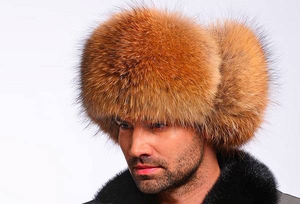 cappello di pelliccia da uomo