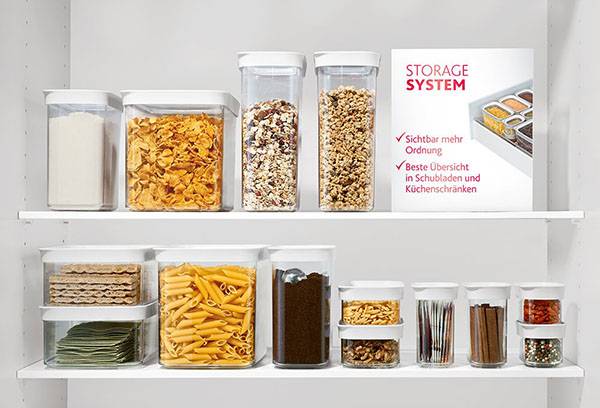 Комплект за съхранение на храна в кухнята