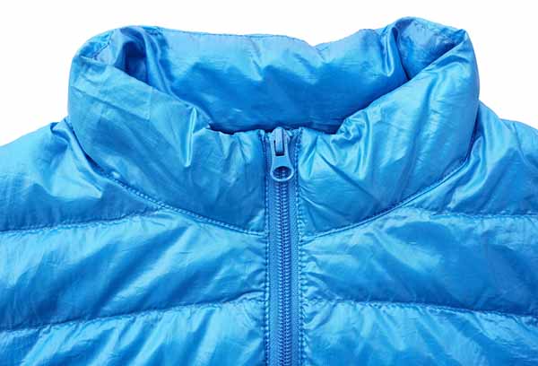 Collo della giacca su winterizer sintetico