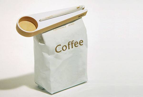 Specialus kavos laikymo krepšys
