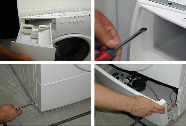 Reparatur der Waschmaschine