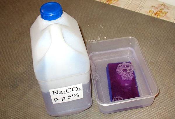 Natriumcarbonaatoplossing