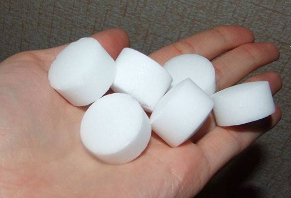 Tablety soli do umývačky riadu