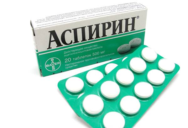 Aspirín tablety