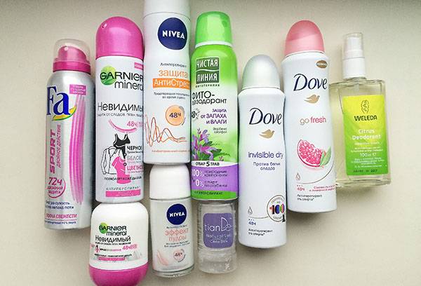 Deodoranter og antiperspiranter