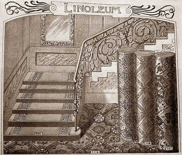De geschiedenis van linoleum
