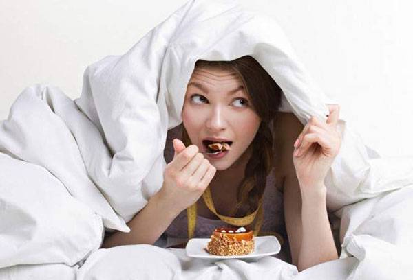Mangel på ernæring under søvnmangel