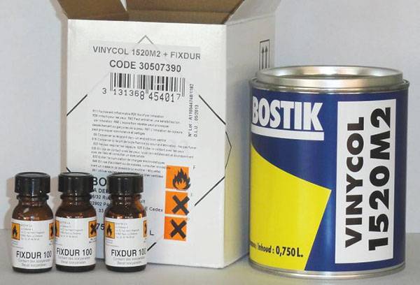 Bostik glue for PVC