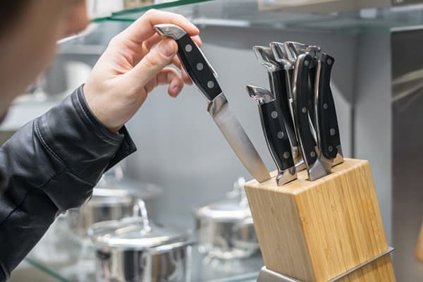 Selezione di coltelli da cucina