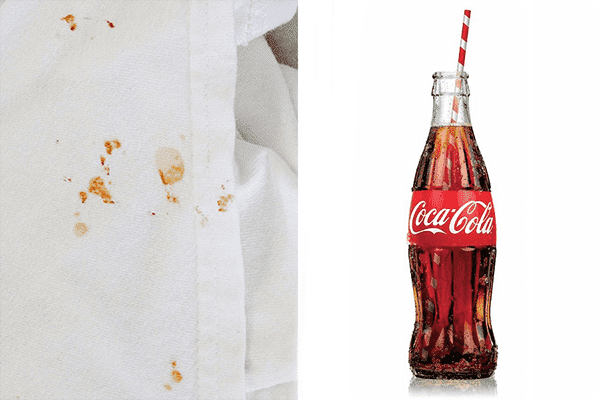 Cola vết bẩn trên quần áo