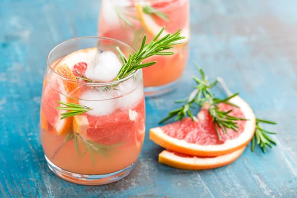 Grapefruktjuice cocktail