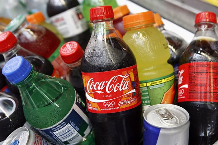 Coca-Cola og anden sodavand
