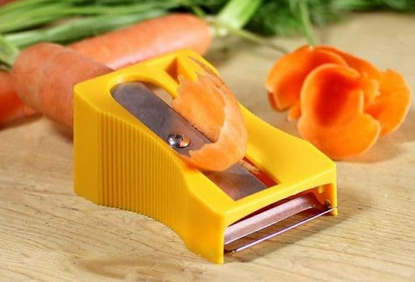 Afilador para zanahorias