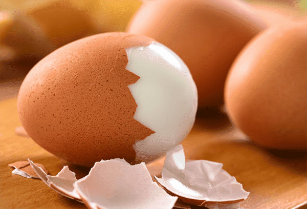 Skrælning af æg