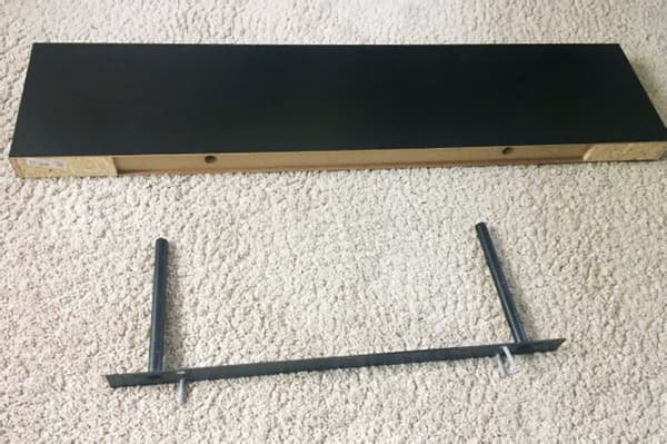 Ikea shelf mount