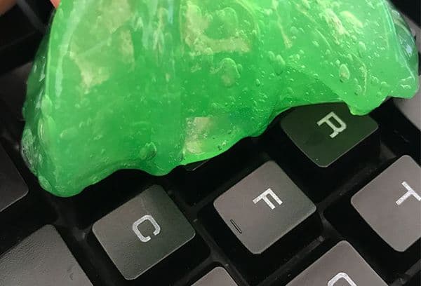 teclado de eliminación de polvo lizun