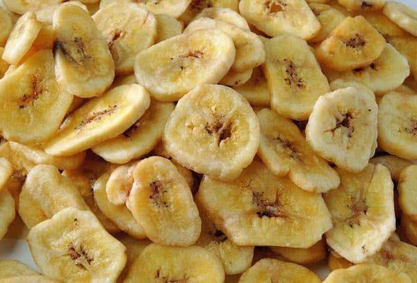 Tørrede bananer