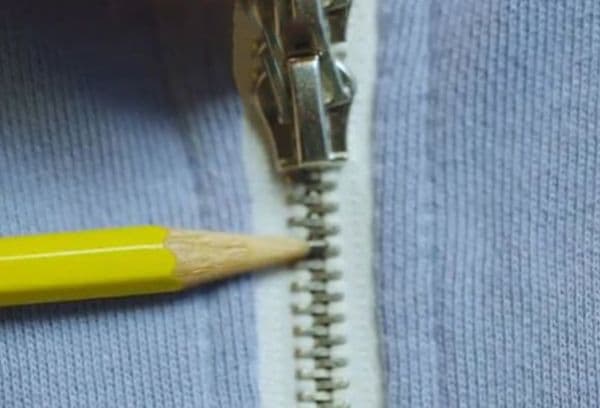 pencil zipper processing