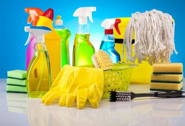 chemicals, cleaning products