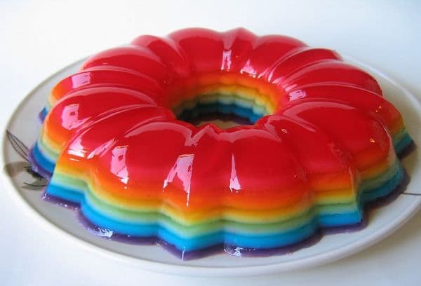 gelatina de color