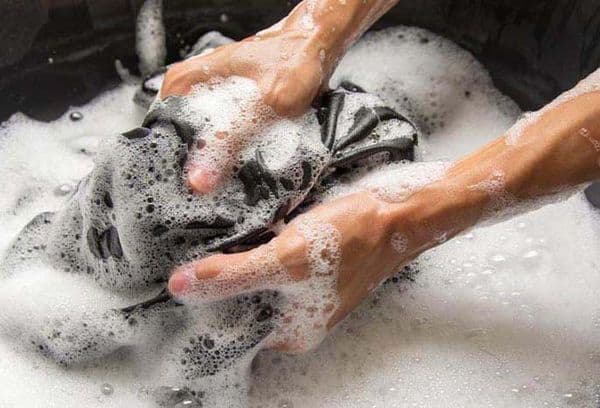 Ručné umývanie Velveteen