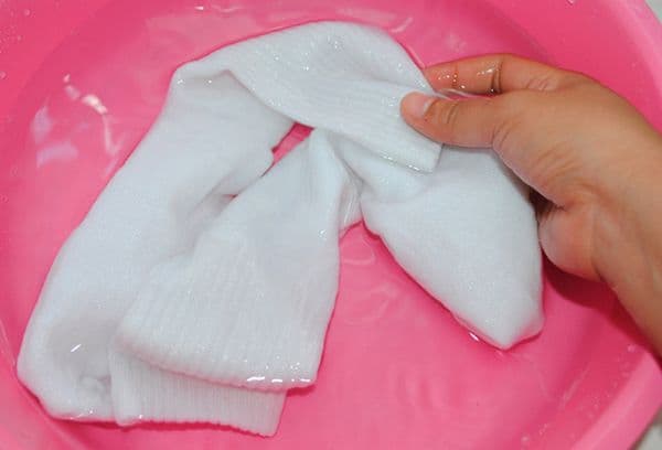 Håndvask sokker