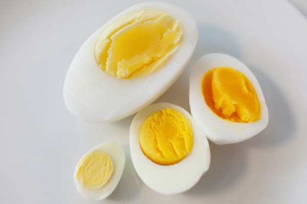 Gekookte eieren