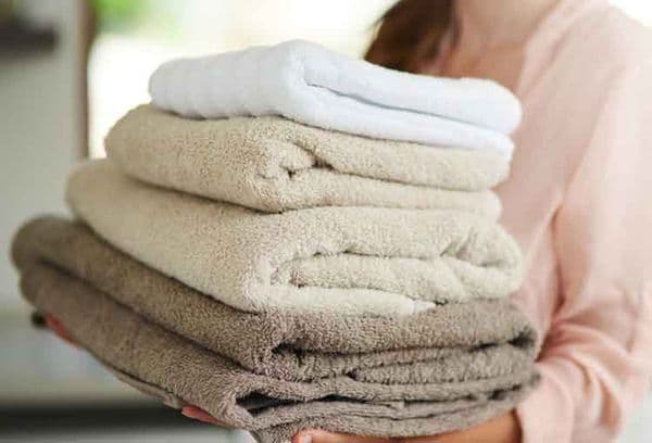 Czyste ręczniki