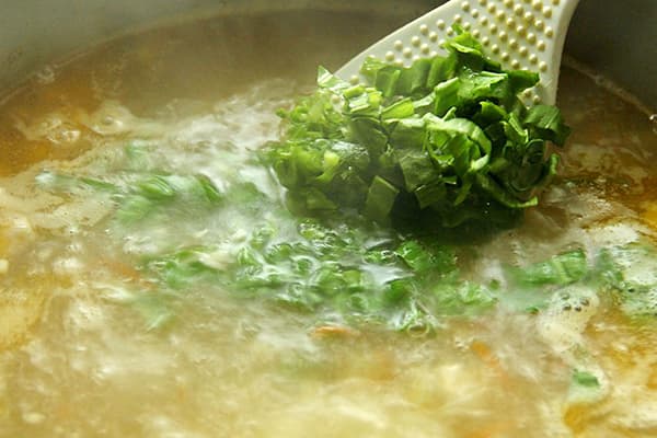 Cooking Nettle Suppe