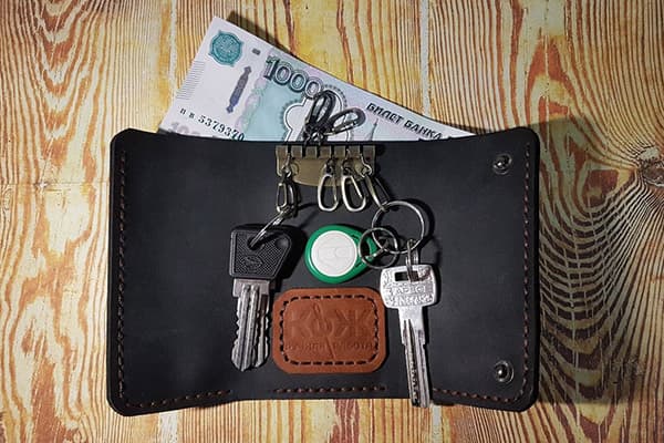 Kľúče v peňaženke