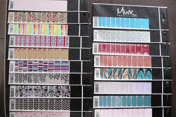 Minx thermische stickers voor manicure