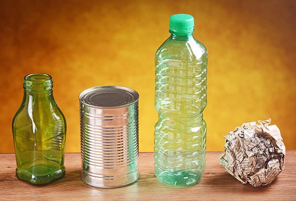Rodzaje odpadów nadających się do recyklingu